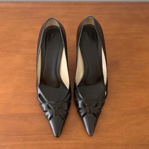 Black Gucci cutout Pumps 7.5